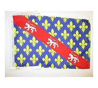 AZ FLAG - Drapeau Département de la Creuse - 45x30 cm - Pavillon France 100% Polyester Avec Deux Cordelettes - 20g