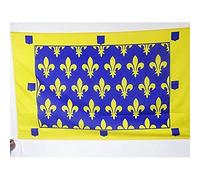AZ FLAG - Drapeau Département de l'Ardèche - 150x90 cm - Drapeau Ardéchoix 100% Polyester Avec Fourreau et cordelette - Pavillon 110 g