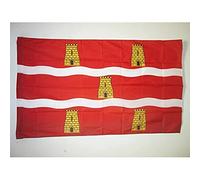 AZ FLAG - Drapeau Deux-Sèvres - 150x90 cm - Drapeau Département Deux-Sévriens 100% Polyester Avec Fourreau et cordelette - Pavillon 110 g