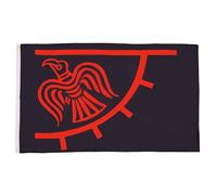 AZ FLAG - Drapeau Dieu Odin - 90x60 cm - Drapeau Mythologie Nordique 100% Polyester Avec Oeillets Métalliques Intégrés - Pavillon 50 g