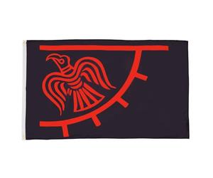 AZ FLAG - Drapeau Dieu Odin - 90x60 cm - Drapeau Mythologie Nordique 100% Polyester Avec Oeillets Métalliques Intégrés - Pavillon 50 g