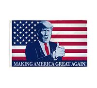 Drapeau Donald Trump Président l'Amérique à nouveau géniale 150x90cm - Drapeau Making America Great again 90 x 150 cm - Drapeaux - AZ FLAG