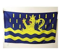 AZ FLAG - Drapeau Doubs - 90x60 cm - Drapeau Département Doubiste 100% Polyester Avec Fourreau et Cordelette - Pavillon 50 g
