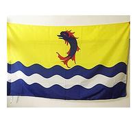 AZ FLAG - Drapeau Drôme - 150x90 cm - Drapeau Département Dromois 100% Polyester Avec Fourreau et cordelette - Pavillon 110 g
