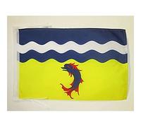 AZ FLAG Drapeau Drôme 45x30 cm Drapeau Français Polyester 100D Cordelettes
