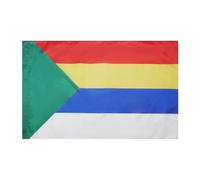AZ FLAG Drapeau Druzes 150x90 cm Polyester 100D Fourreau | Usage intérieur et extérieur Drapeau décoratif de la religion druze coutures doubles et bords renforcés