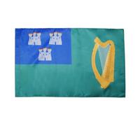 AZ FLAG - Drapeau Dublin - 90x60 cm - Drapeau Ville De Dublin En Irlande 100% Polyester Avec Fourreau et Cordelette - Pavillon 50 g
