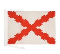 AZ FLAG - Drapeau Duché de Bourgogne - 45x30 cm - Pavillon Croix Bourguignonne 100% Polyester Avec Deux Cordelettes - 20g