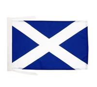 AZ FLAG - Drapeau Ecosse - 45x30 cm - Pavillon Écossais 100% Polyester Avec Deux Cordelettes - 20g