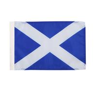 AZ FLAG - Drapeau Ecosse - 45x30 cm - Pavillon Écossais 100% Polyester Avec Fourreau Pour Hampe - 20g