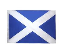 AZ FLAG - Drapeau Ecosse - 90x60 cm - Drapeau Écossais 100% Polyester Avec Fourreau et Cordelette - Pavillon 50 g