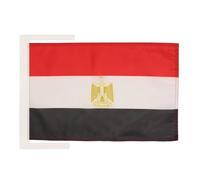 AZ FLAG - Drapeau Egypte - 45x30 cm - Pavillon Egyptien Polyester Léger Avec Deux Cordelettes - 20g