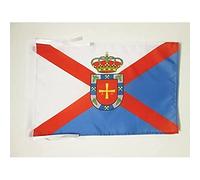AZ FLAG - Drapeau El Bierzo - 45x30 cm - Pavillon Du Bercianisme 100% Polyester Avec Deux Cordelettes - 20g