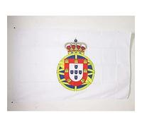 AZ FLAG - Drapeau Empire colonial portugais 1415-2002 - 150x90 cm - Drapeau Portugal Impérial 100% Polyester Avec Fourreau et cordelette - Pavillon 110 g