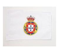 AZ FLAG - Drapeau Empire colonial portugais 1415-2002 - 45x30 cm - Pavillon Portugal Impérial 100% Polyester Avec Deux Cordelettes - 20g