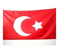 AZ FLAG - Drapeau Empire ottoman - 90x60 cm - Drapeau Ancienne Turquie 100% Polyester Avec Fourreau et Cordelette - Pavillon 50 g