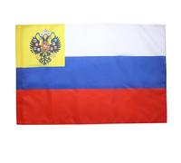 AZ FLAG - Drapeau Empire Russe 1914-1917 - 150x90 cm - Drapeau Impérial De Russie 100% Polyester avec Fourreau et cordelette - Pavillon 110 g