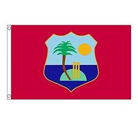 AZ FLAG - Drapeau Équipe des Indes occidentales - 150x90 cm - Drapeau West Indies 100% Polyester Avec Oeillets Métalliques Intégrés - Pavillon 110 g