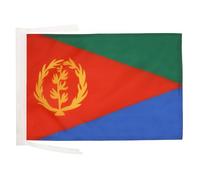 AZ FLAG - Drapeau Erythrée - 45x30 cm - Pavillon Érythréen 100% Polyester Avec Deux Cordelettes - 20g