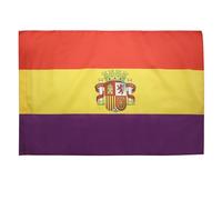 AZ FLAG Drapeau Espagnol Républicain avec écusson 150x90 cm Fourreau
