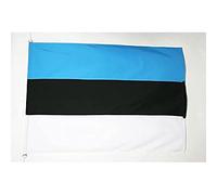 AZ FLAG - Drapeau Estonie Spécial Extérieur - 150x90 cm - Pavillon Estonien En Tergal Avec Anneaux en Métal Intégrés - 220g