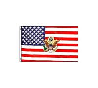 AZ FLAG Drapeau Etats-Unis avec logo du Président 150x90 cm 2 Œillets