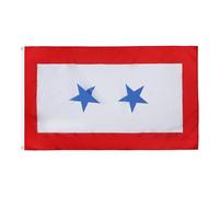 AZ FLAG Drapeau Etats-Unis Blue Star Service 2 étoiles 150x90 cm 2 Œillets