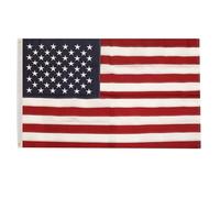 AZ FLAG - Drapeau Etats-Unis Premium - 150x90 cm - Drapeau Américain Cousu et Brodé Nylon 200D Avec Oeillets Métalliques Intégrés - 200 g