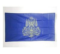 AZ FLAG Drapeau Etendard royal du Cambodge 150x90 cm Fourreau