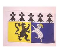 AZ FLAG Drapeau Finistère 45x30cm - PAVILLON département français - Bretagne 30 x 45 cm Haute qualité