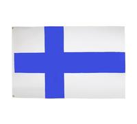 AZ FLAG - Drapeau Finlande - 90x60 cm - Drapeau Finlandais 100% Polyester Avec Oeillets Métalliques Intégrés - Pavillon 50 g
