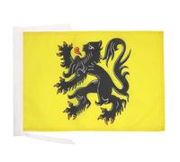 Drapeau Flandre 45x30cm - PAVILLON flamand - Flandres - Belgique 30 x 45 cm haute qualité - AZ FLAG