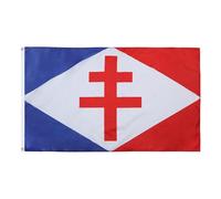 AZ FLAG Drapeau Forces navales françaises libres 150x90 cm 2 Œillets
