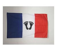 AZ FLAG - Drapeau Français d'Algérie - 90x60 cm - Drapeau des Pieds Noirs 100% Polyester avec Fourreau et Cordelette - Pavillon 50 g