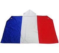 AZ FLAG Drapeau France 150x90 cm - Cape Drapeau Français 100% Polyester Avec Manches Intégrées - Body Flag 80g