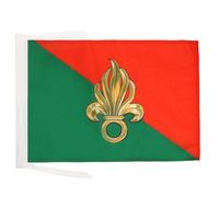 AZ FLAG Drapeau France Légion étrangère 45x30cm - PAVILLON armée française 30 x 45 cm Haute qualité