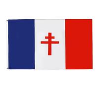 AZ FLAG Drapeau France libre 1940-1944 150x90 cm Polyester 100D 2 Œillets