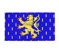 AZ FLAG - Drapeau Franche-Comté - 150x90 cm - Drapeau Franc-Comtois 100% Polyester Avec Oeillets Métalliques Intégrés - Pavillon 110 g