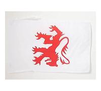 AZ FLAG Drapeau Gers 45x30 cm Polyester 100D Cordelettes | Usage intérieur et extérieur Drapeau décoratif du département du Gers coutures doubles et bords renforcés