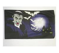 AZ FLAG Drapeau Halloween Chauve-Souris 150x90 cm Polyester 100D 2 Œillets