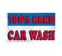 AZ FLAG - Drapeau Hand Car Wash - 150x90 cm - Drapeau Station De Lavage 100% Polyester Avec Oeillets Métalliques Intégrés - Pavillon 110 g