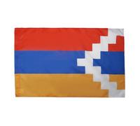 AZ FLAG - Drapeau Haut-Karabagh - 150x90 cm - Drapeau Artsakh - Haut-Karabakh - Arménie 100% Polyester Avec Fourreau et cordelette - Pavillon 110 g