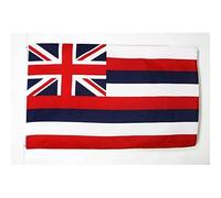 AZ FLAG - Drapeau Hawaii - 150x90 cm - Polyester léger - Drapeau Hawaiien - Etat Américain - Usa - Etats-Unis Avec Oeillets Métalliques Intégrés - 80g