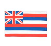 AZ FLAG - Drapeau Hawaii - 90x60 cm - Drapeau Hawaiien - Etat Américain - Usa - Etats-Unis 100% Polyester Avec Oeillets Métalliques Intégrés - Pavillon 50 g