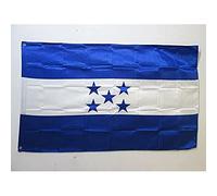 AZ FLAG - Drapeau Honduras - 150x90 cm - Drapeau Hondurien en Satin avec Oeillets Métaliques Intégrés - Pavillon 110 g