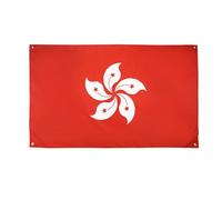 AZ FLAG Drapeau Hong Kong 150x90 cm Hongkongais Polyester Léger 4 Œillets