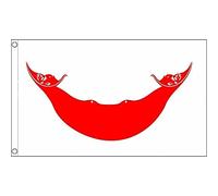 AZ FLAG - Drapeau Île de Pâques - 150x90 cm - Drapeau Rapa Nui - Chili 100% Polyester Avec Oeillets Métalliques Intégrés - Pavillon 110 g