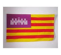 AZ FLAG - Drapeau Iles Baléares - 150x90 cm - Drapeau Baléare 100% Polyester Avec Oeillets Métalliques Intégrés - Pavillon 110 g