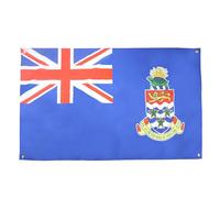 AZ FLAG Drapeau Iles Caïmans 150x90 cm avec 4 oeillets, Pavillon Caïmanien pour balcon ou mur