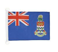 AZ FLAG - Drapeau Iles Caïmans - 45x30 cm - Pavillon Nautique Anglais Spécial Bateau Et Extérieur En Maille Bloquée Avec Anneaux Plastiques Intégrés - 30g